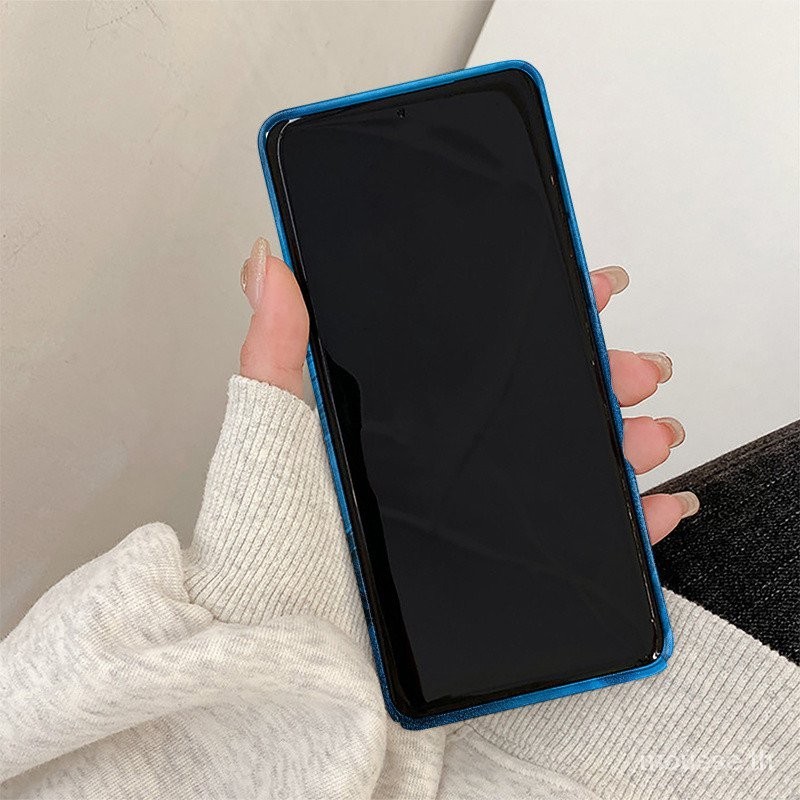 เคสโทรศัพท์มือถือหมึกสีฟ้าชายหาด Samsung เคสป้องกันเข้ากันได้กับ A12/M12 A55 S23 A11เคสป้องกันโทรศัพท์มือถือ A54 5G a534g/5G S23 PLUS เคสแข็งป้องกัน A11 A13 4G A04 S24 ultra กันเหงื่อ - รูปที่ 2