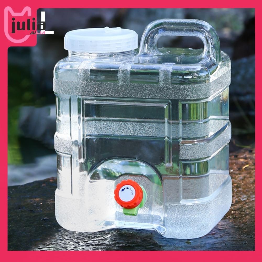 [Julia1.th] Camping Bucket Water Storage 10L Water Tank Container for Outdoor Travel Driving