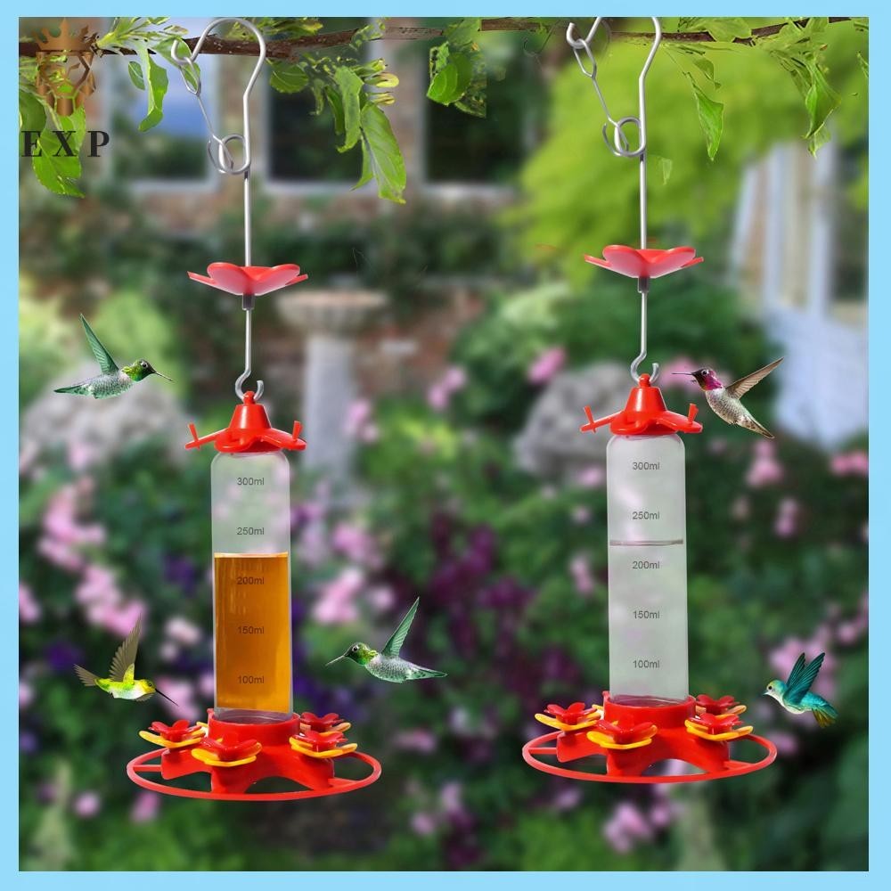 [explosion1.th] Bird Feeder Drinker Anti-ants Hummingbird Water Feeder ตกแต่งสวนกลางแจ้ง