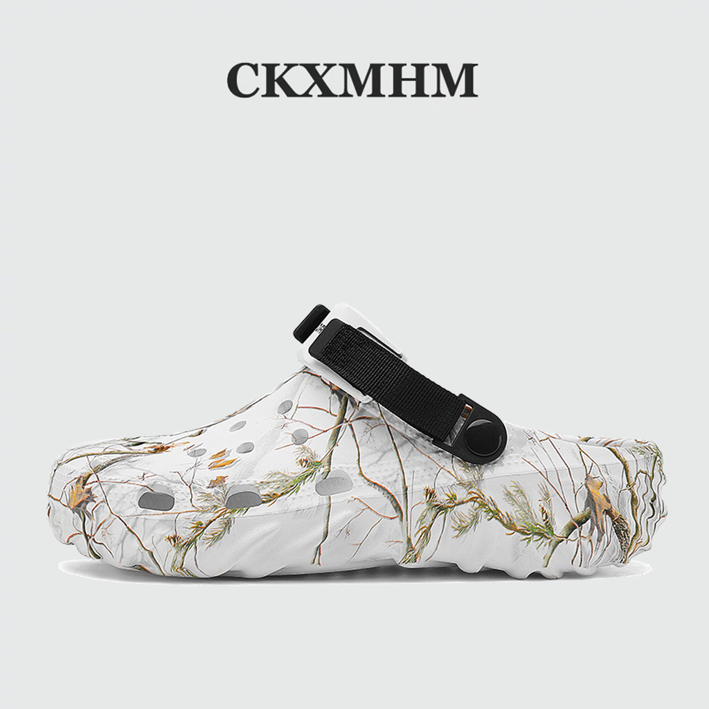 CKXMHM  รองเท้าแตะผู้ชาย ดีไซน์เรียบง่าย บางเบาแต่ทนทาน ผลิตจากวัสดุ EVA รองเท้าแตะไซส์ใหญ่