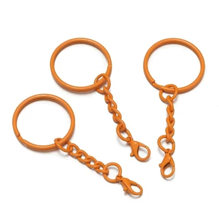 St. kunkka 5 ชิ้น/10 ชิ้นสีเหล็กพวงกุญแจ Lobster Clasp พร้อมแหวน Twist Chain รูรับแสงสําหรับ DIY พวงกุญแจกุญแจรถอุปกรณ์เอกสารทํา