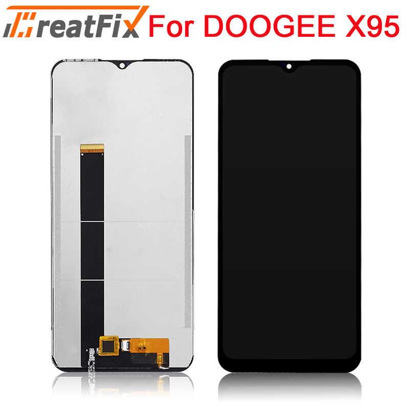 100% New Tested For DOOGEE X95 LCD Display+Touch Screen Digitizer Assembly For DOOGEE X95 Phone Re