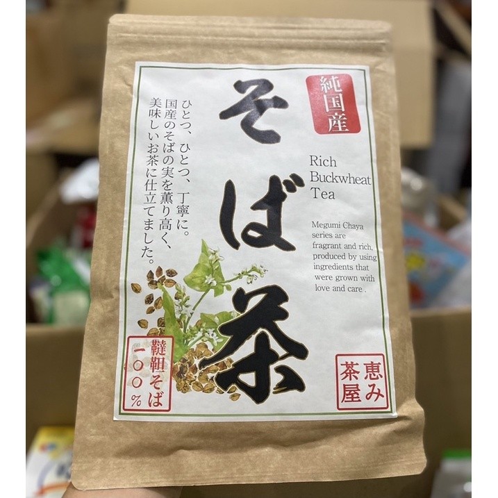 *พร้อมส่ง* ชาบัควีท Buckwheat หรือ ชาโซบะ กลิ่นหอมมาก (Soba Tea) Made in Japan