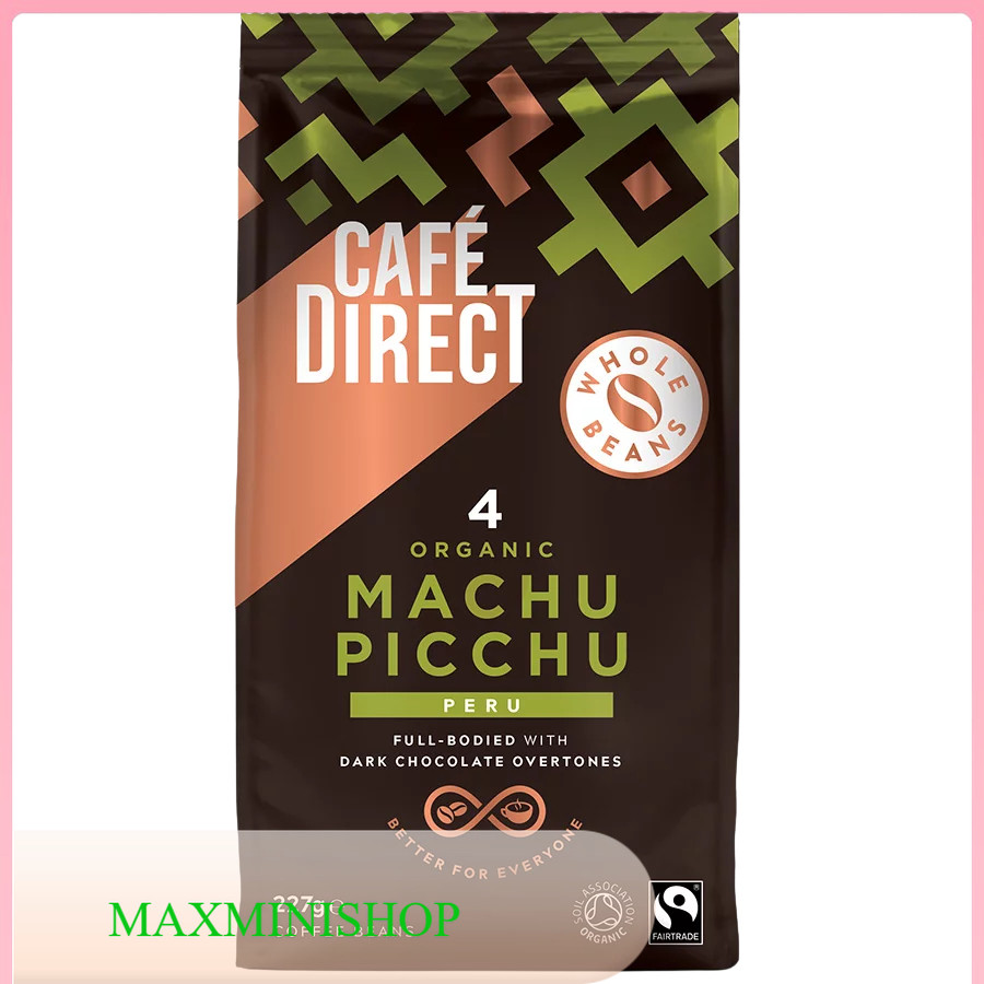 กาแฟบดมาชูปิกชู คาเฟ่ไดเร็ค 227 ก./Machu Picchu Ground Coffee Cafedirect 227 G.