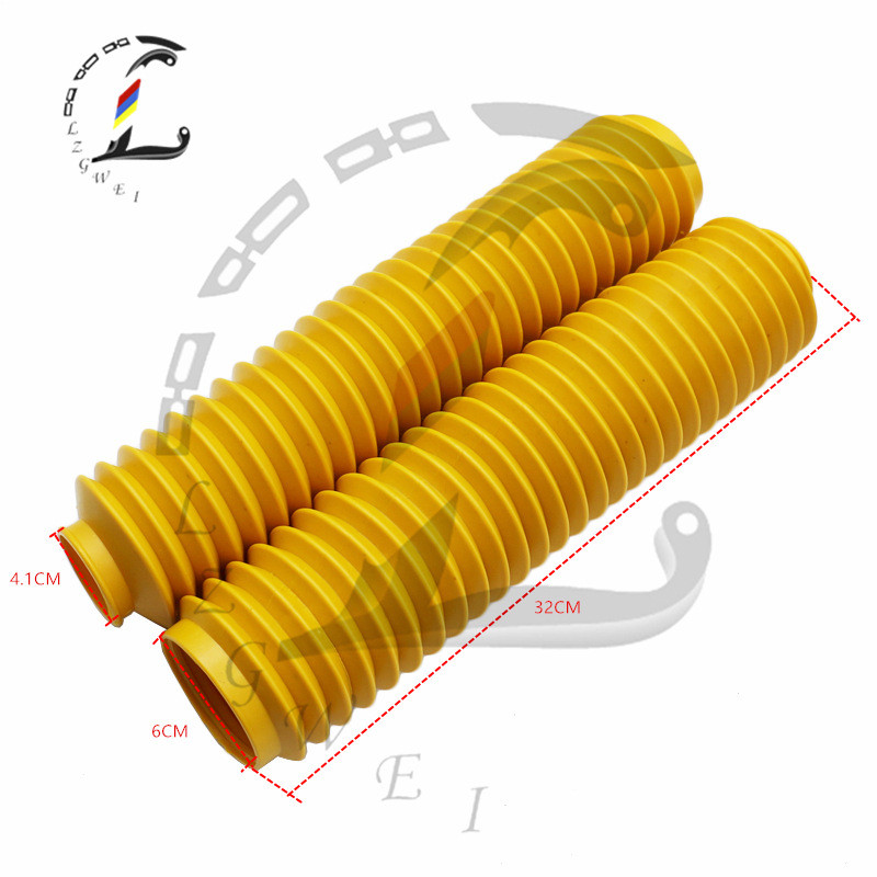 Drz400 ด้านหน้าส้อมฝาครอบโช้คอัพฝุ่น TTR250 XR250 KLX250 Big Eye DT F650 ฝาครอบโช้คอัพ