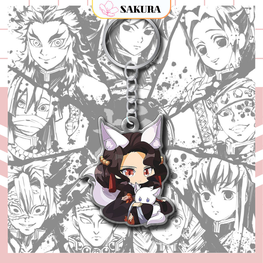 พวงกุญแจ Kibutsuji Muzan Chibi, อะนิเมะ Kimetsu No Yaiba, ของขวัญสําหรับคู่รักเพื่อนครอบครัว