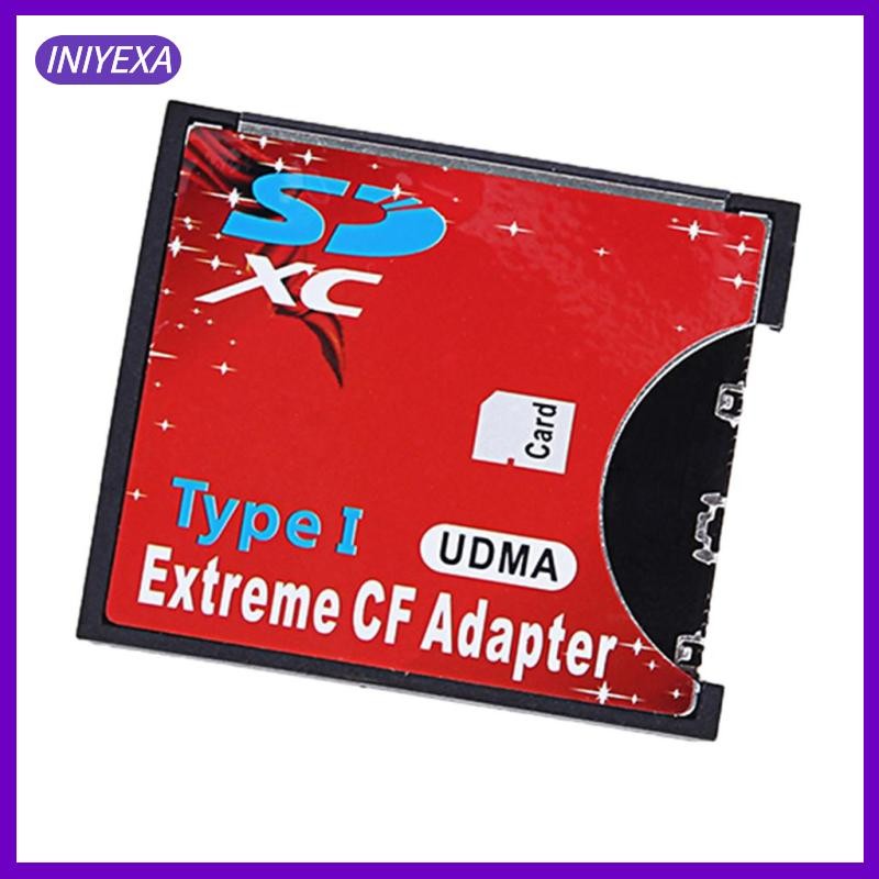 [Iniyexa] Single Flash MMC Standard CF Type CF Card Adapter สูงสําหรับกล้อง (อะแดปเตอร์ CF)