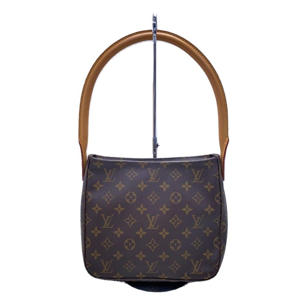 LOUIS VUITTON Tote Bag Monogram Looping MM Canvas Brown PVC Direct from Japan Secondhand 23430917754