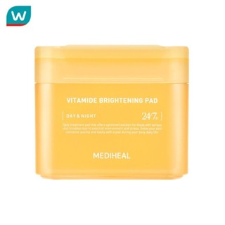 Mediheal เมดิฮีล ไวต้าไมด์ ไบร์ทเทนนิ่ง แพด 100 ชิ้น แผ่นบำร…