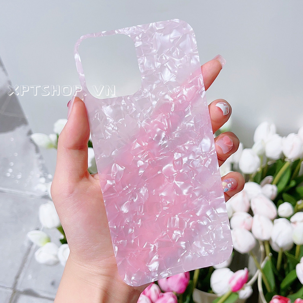 สีชมพูสีขาวรูปแบบกระดาษแข็งกระดาษ Jam สําหรับ iPhone 16ProMax 16Pro 16Plus 15 14 13 12 11 Pro Max Xs Max XR IX 7Plus 8Plus กลับกระดาษ Jam