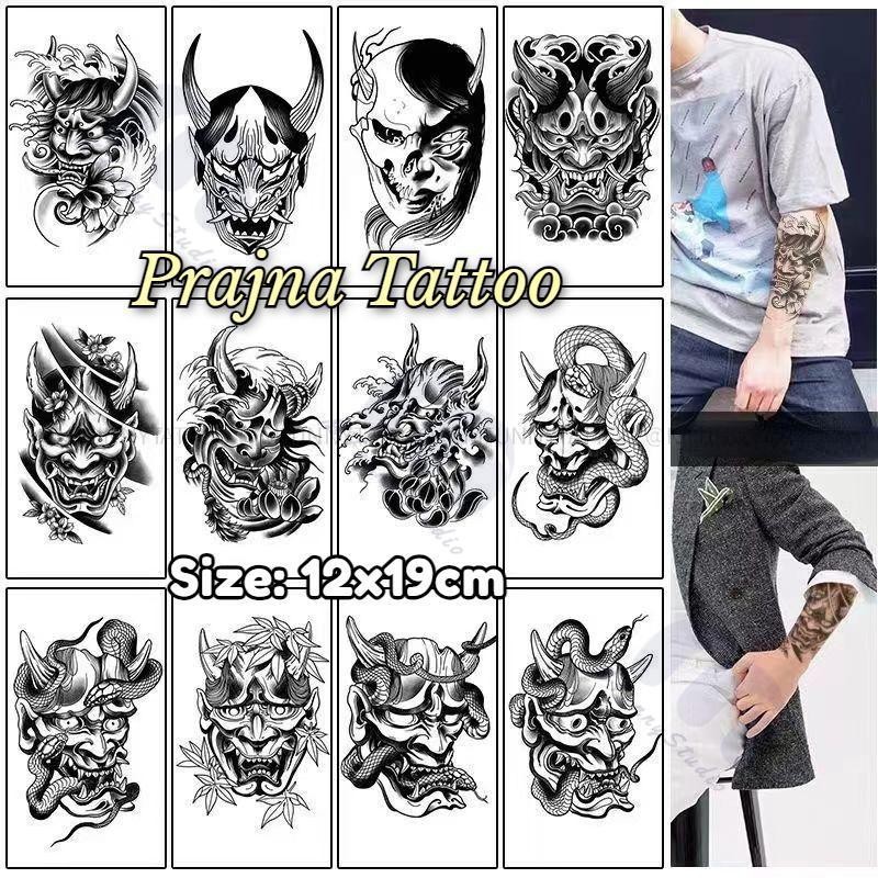 【MF Magic Tattoo】สติ๊กเกอร์รอยสักชั่วคราวกันน้ํา 15 วัน Prajna สติ๊กเกอร์รอยสักสักปลอม