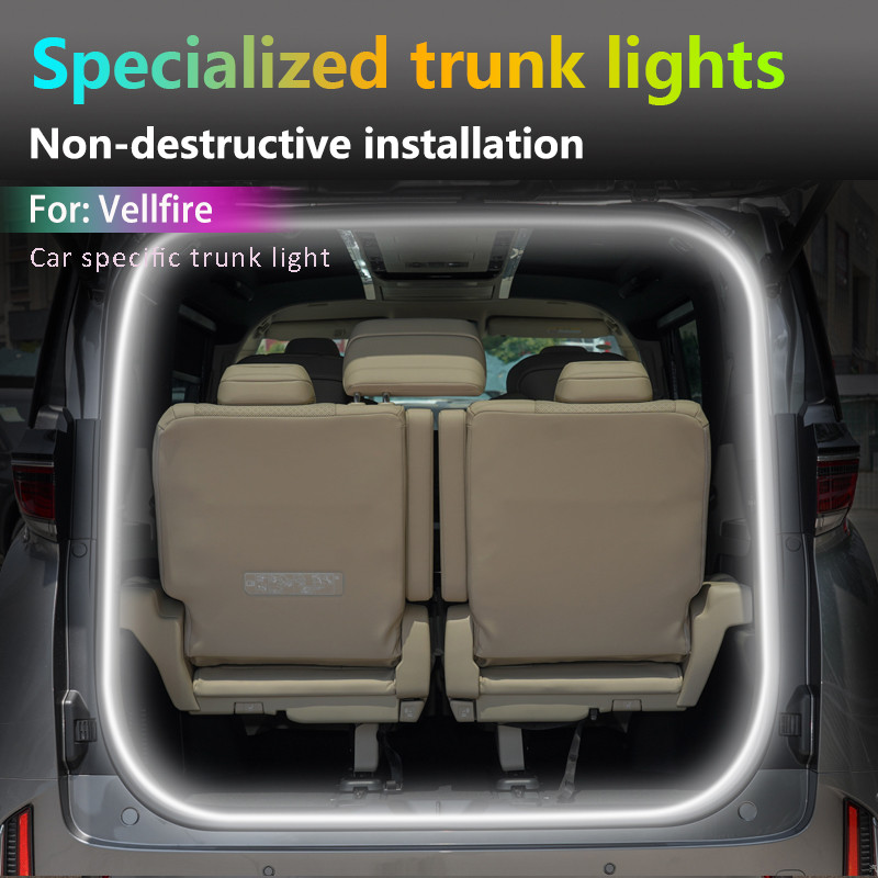 สําหรับ Toyota Alphard Vellfire ไฟท้ายพิเศษ ไฟท้ายด้านหลัง refit ภายใน อุปกรณ์ตกแต่งรถยนต์