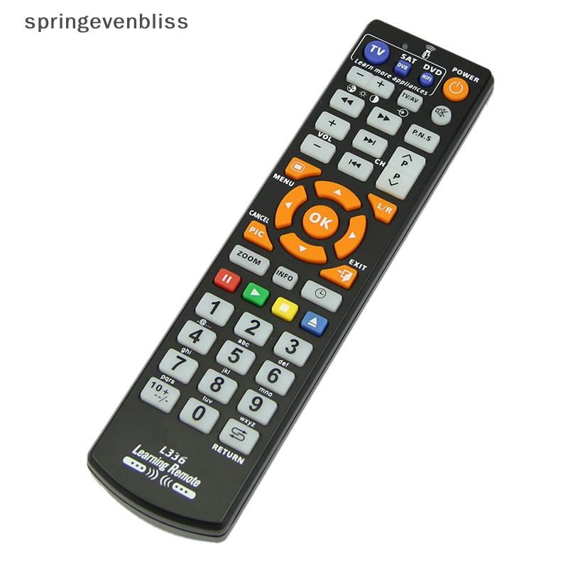 Springevenbliss L336 รีโมทคอนโทรลอัจฉริยะสากลพร้อมฟังก์ชั่นเรียนรู้สําหรับกล่องทีวี CBL DVD SAT Springevenbliss - รูปที่ 4