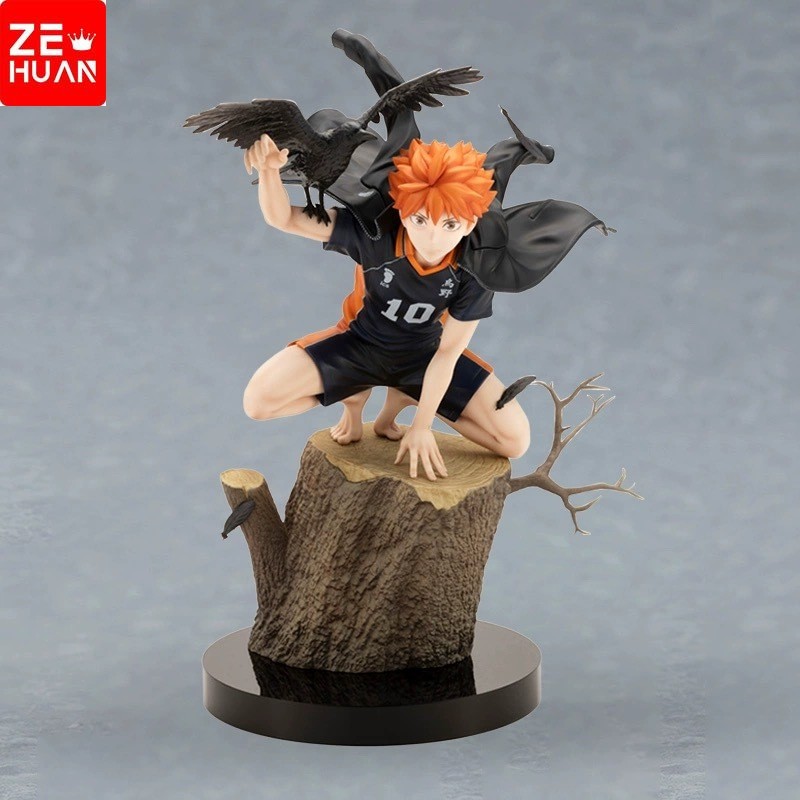22 ซม.อะนิเมะ Haikyuu ตัวเลข GK Shoyo Hinata ตัวเลขการกระทํา ARTFX J Hinata Shoyo ของเล่น PVC คอลเลกชันตุ๊กตาวันเกิดของขวัญ