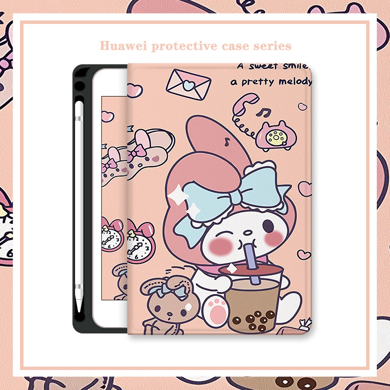 การ์ตูน Huawei Matepad SE 11 2024 10.4 นิ้วพร้อมดินสอ Slot Matepad T10 T10s Air 11.5 Pro 12.6 สําหรั