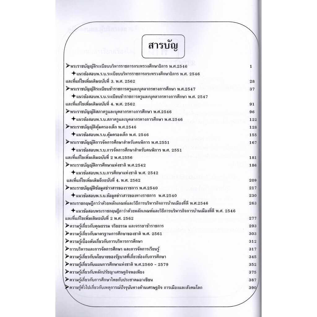 คู่มือเตรียมสอบ ผอ. ผู้บริหารสถานศึกษา ปี67 PK2792 เนื้อหา+แนวข้อสอบ sheetandbook - รูปที่ 2