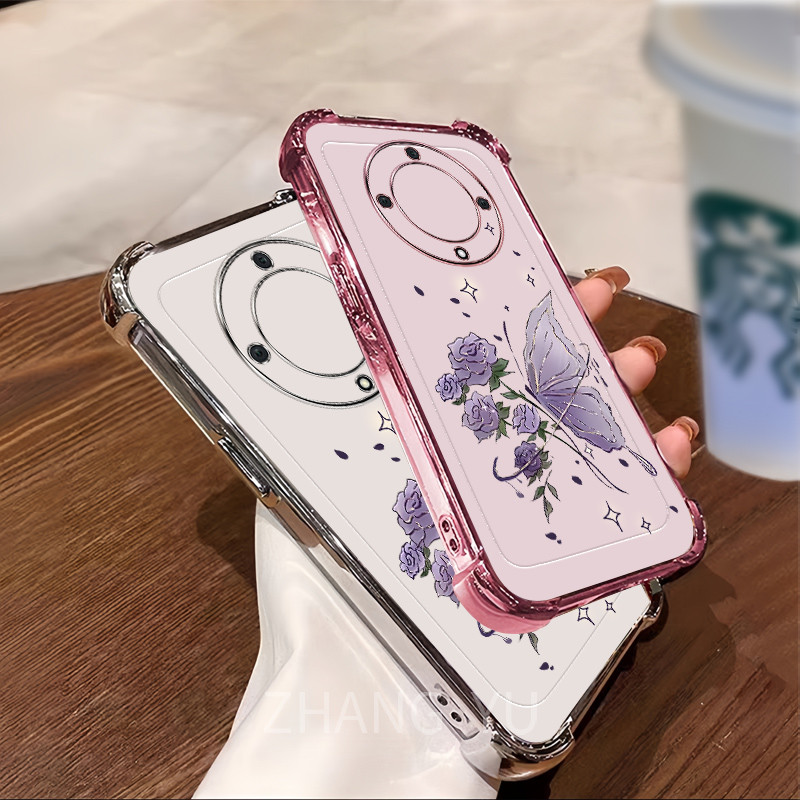 เคส Honor X9A X9B 5G เคสโทรศัพท์ ซิลิโคน ป้องกันสี่มุม CHD
