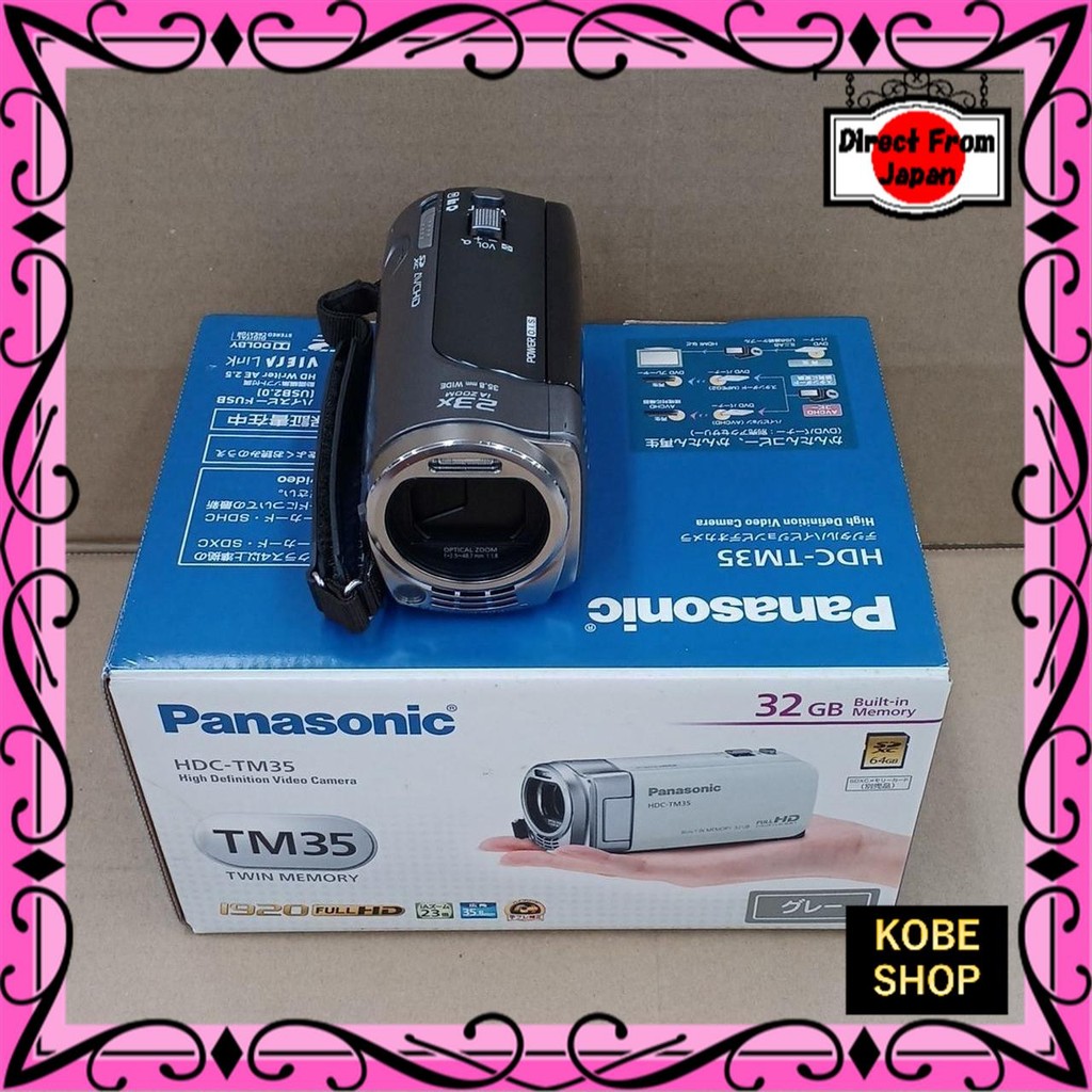 【ส่งตรงจากญี่ปุ่น】 กล้องวีดีโอ PANASONIC HDC-TM35 【สินค้ามือสอง】