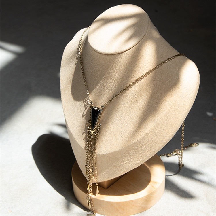 สร้อยคอขาตั้งจอแสดงผล Jewellery Holder Organizer