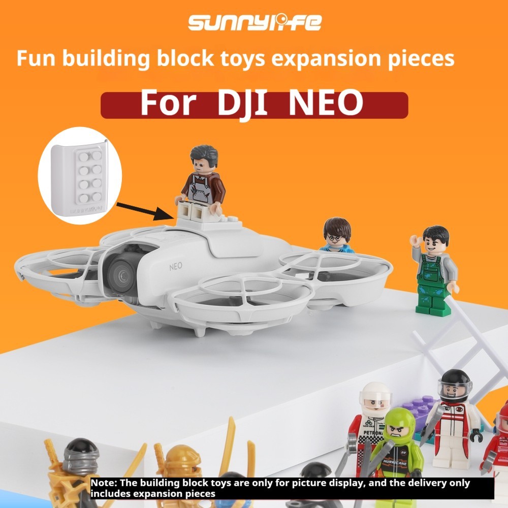 สําหรับส่วนขยายของเล่นอิฐ DJI Neo, Neo Fun ประกอบของเล่นอุปกรณ์เสริม