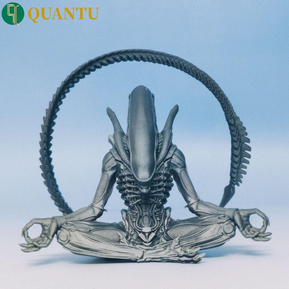 Quantu Xenomorph รุ่น, Aliens Romulus การทําสมาธิ Xenomorph รูป, ตกแต่งเดสก์ท็อป Cross- ขา 3D การพิม