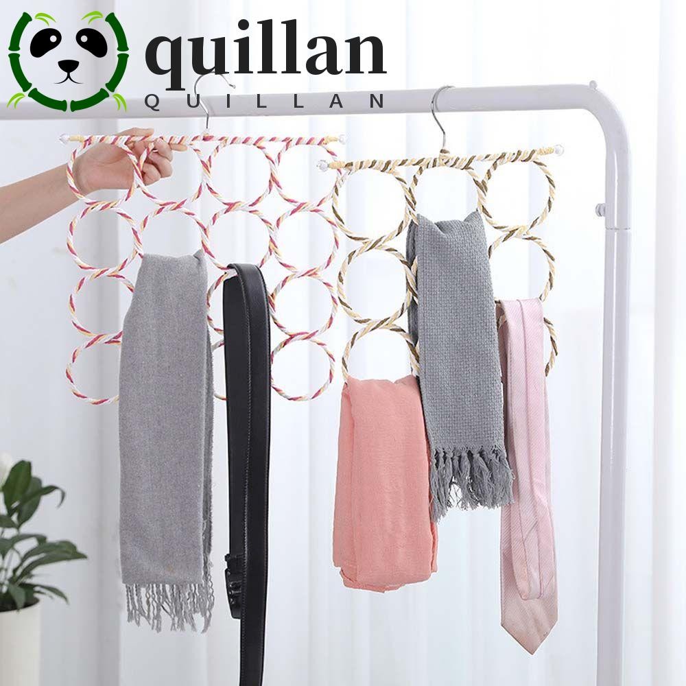 Quillan ชั้นแขวนผ้าพันคอ แบบวงกลม ประหยัดพื้นที่ตู้เสื้อผ้า