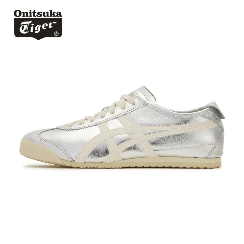 Onetsuka MEXICO 66 รองเท้ากีฬาลำลองสำหรับบุรุษและสตรีรองเท้าส้นเตี้ยสบายแฟชั่นเข้าชุดกัน