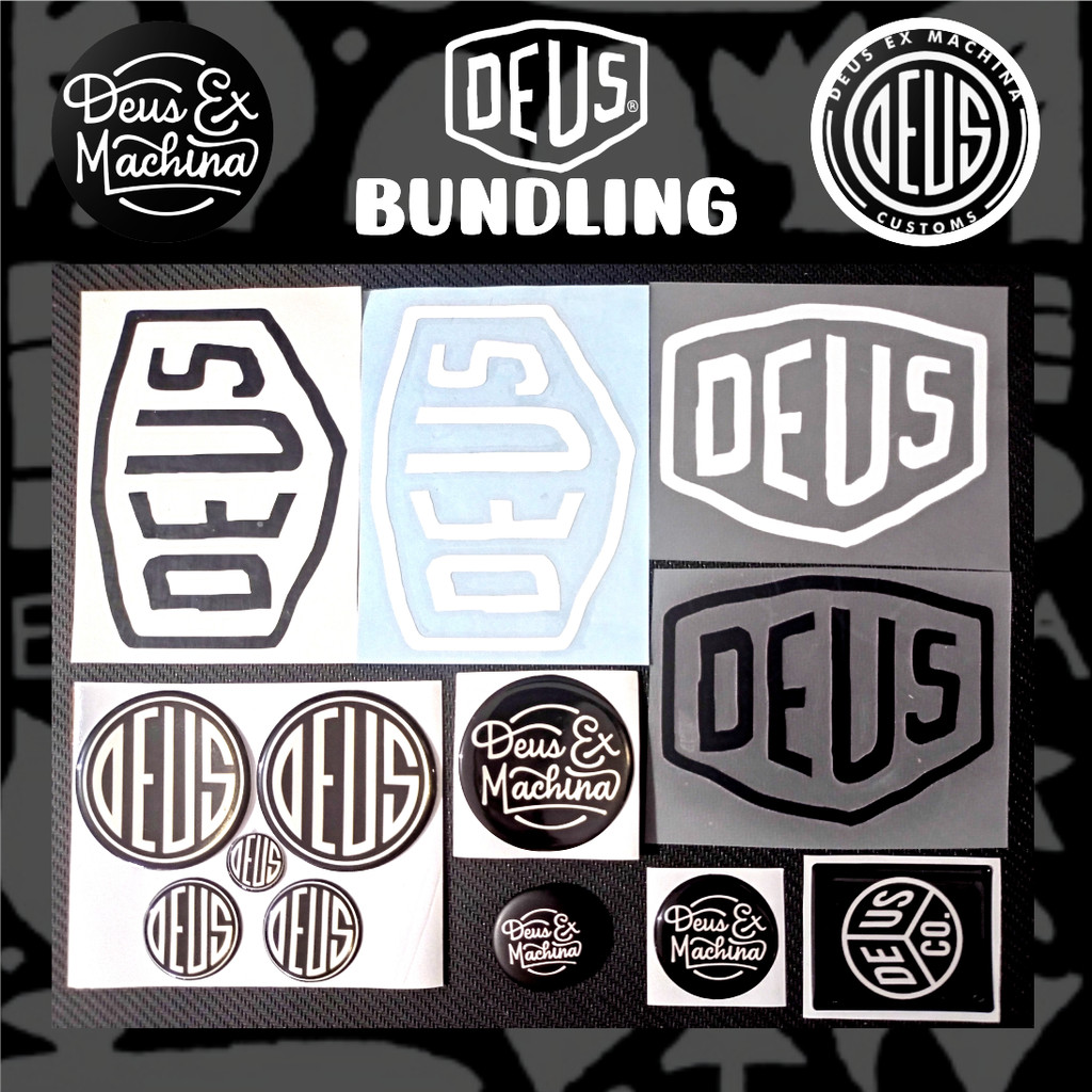 DEUS EX MACHINA MACHINA DEUS EX BUNDLING SET สติ๊กเกอร์
