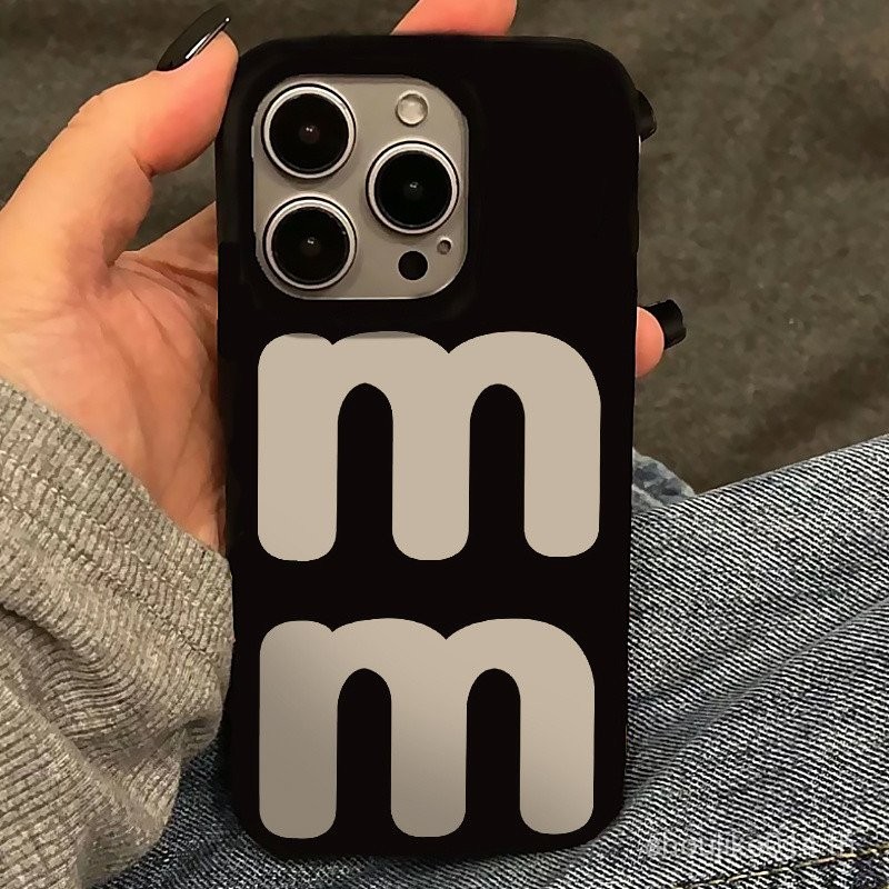 เคสโทรศัพท์มือถือสำหรับ iphone15/14PROMAX ขนาดใหญ่ที่มีรูกว้าง2ตัวสำหรับ iPhone 13/12/11เปลือกเจลลี่ XS