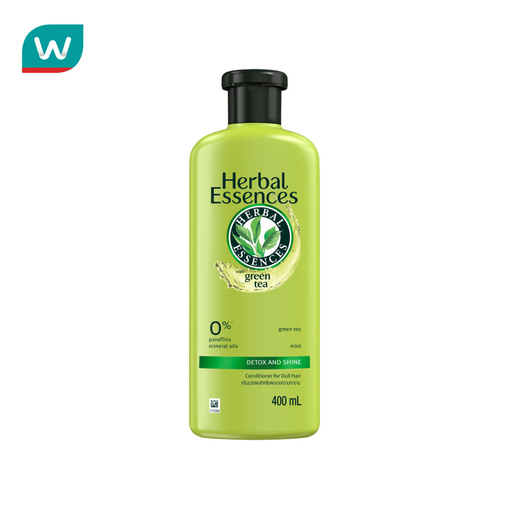 Herbal Essence เฮอร์บัล เอสเซนส์ คอนดิชันเนอร์ กรีน ที มิ้นท์ ดีทอกซ์ แอนด์ ชายน์ 400 มล.