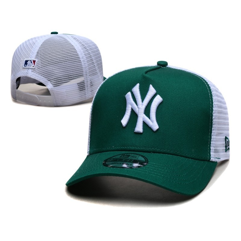 ขายร้อน Topi ผู้ใหญ่ Los Angeles Dodgers เบสบอลหมวกผู้ชายผู้หญิง MLB 9FIFTY ตาข่าย Trucker หมวกกอล์ฟหมวกเย็บปักถักร้อยหมวกปรับ