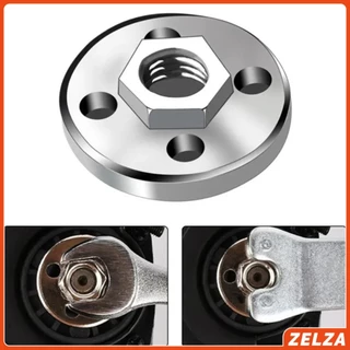 ZELZA น็อตล็อกใบเจียร ประกับใบหินเจียร วัสดุโลหะ Grinder Accessories