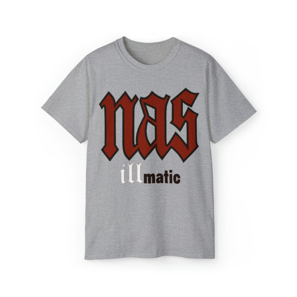 เสื้อยืด Nas เสื้อ Nas Illmatic เสื้อยืดแร็พ