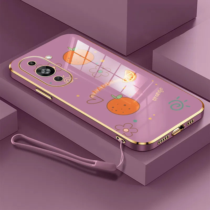 จัดส่งตอนนี้vivo X90 X90PRO S1 S1PRO Z1PRO IQOO Z7X Mobile Case Citrus Flower -แอบมอง