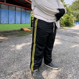 (เซ็ต 3 ตัว) กางเกงวอร์มบิ๊กไซส์ ใส่สบาย ตัวใหญ่ ยืดได้เยอะ ทุกเพศ กีฬา เสื้อผ้า ออกกำลังกาย Sport ฟิตเนส