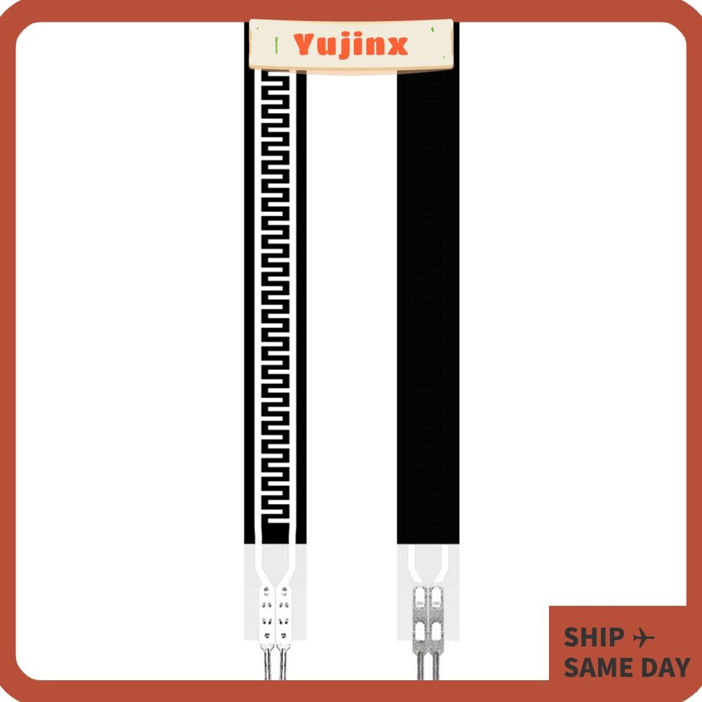 Yujinx Flex Sensor Bend Sensor, ZD10-100 0-500g Thin Film Pressure Sensor, พร้อม Fast Response Force Sensitive Resistor หลากหลายรายการตรวจจับ