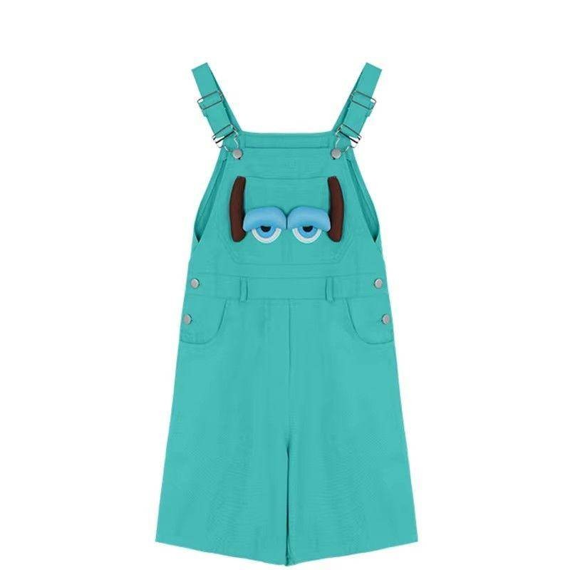 Monsters University Pixar Suspenders การ์ตูนขนสัตว์ Monster Jumpsuit เสื้อผ้าผู้หญิง