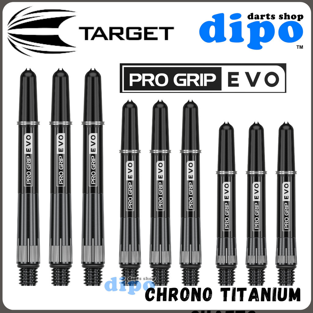 TARGET PRO GRIP CHRONO TITANIUM【 Titanium + Nylon 】- TARGET Darts Shaft