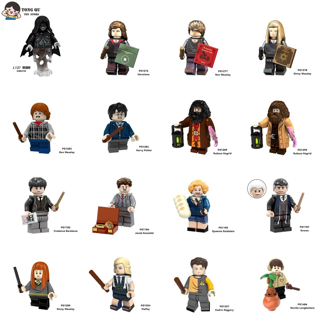 โมเดลของขวัญของเล่นโมเดลตุ๊กตา Harry Potter Minifigures Dementor