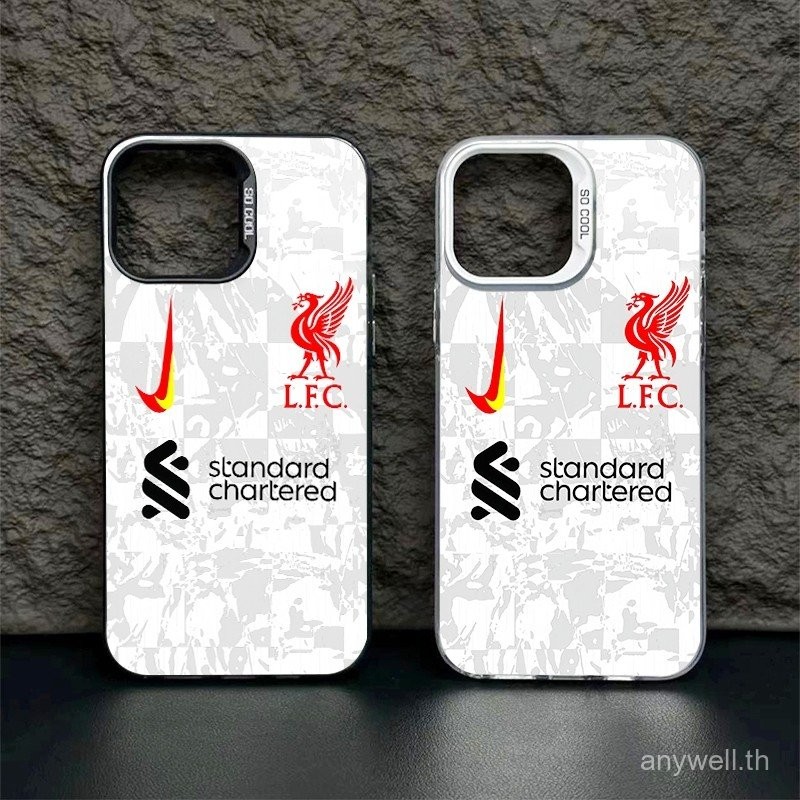 Liverpool FC 2024-2025ฤดูกาลใหม่เคสโทรศัพท์ IMD ใจสำหรับ iPhone 16 15 14 13 12 PROMAX PLUS 11pro x XR 7P 8P รายการที่ต้องซื้อสำหรับแฟนฟุตบอล