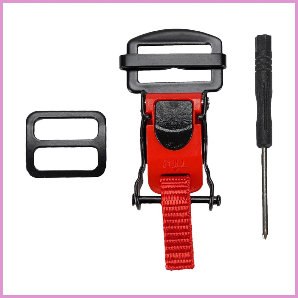 หมวกกันน็อคมอเตอร์ไซค์ Quick Release Buckle Kit Double D Safe Quick Release Clip Helmets Quick Release shinth