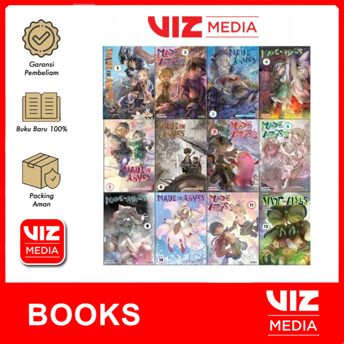 Comic Made in Abyss 12 หนังสือซีรีส์โดย Akihito Tsukishi - Vizmedia