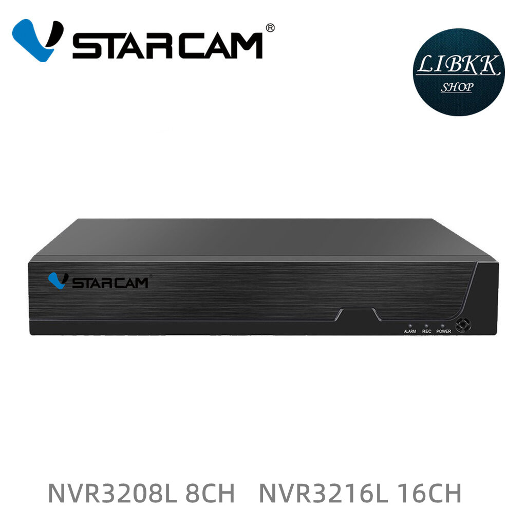 VSTARCAM NVR NVR3208L NVR3216L N8216 เครื่อง NVR 8-16CH   เครื่องบันทึกกล้องวงจรปิด NVR