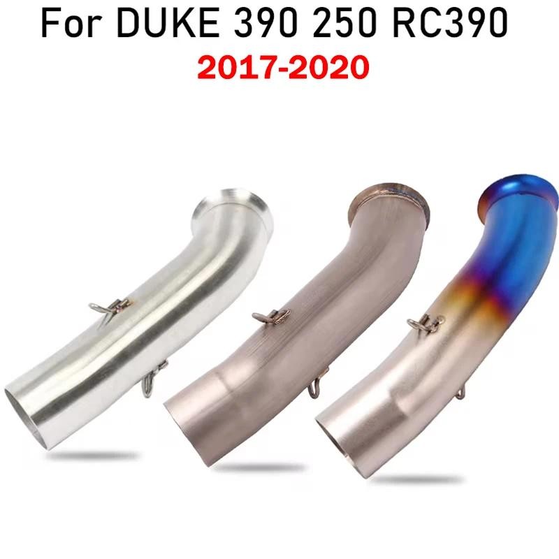 สําหรับ KTM 390 250 125 สําหรับ DUKE RC390 RC 390 2017 2018 2019 2020 รถจักรยานยนต์ไอเสียท่อกลาง Sli