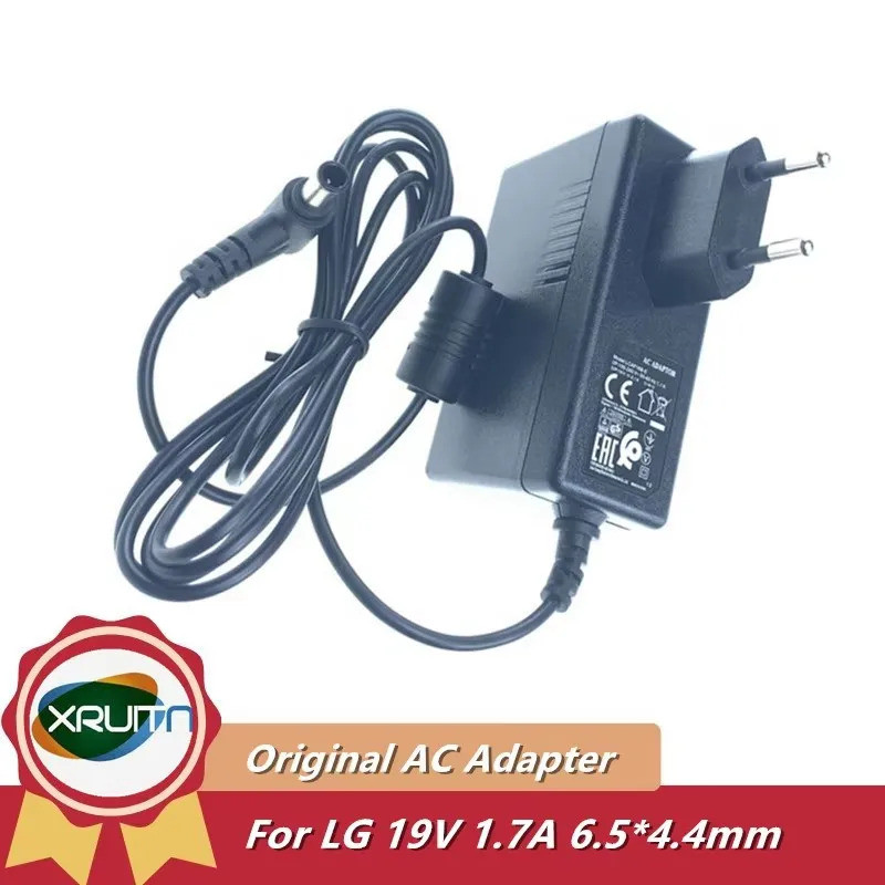 19V 1.7A 1.3A ADS-40SG-19-3 19025G Switching Adapter สําหรับ LG Monitor EAY62549201 22MP58VQ-P 22MP4