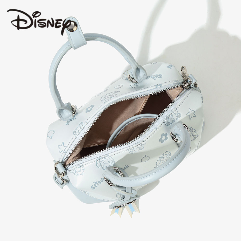 Disney ของแท้ Stitch Series แนวโน้มแฟชั่นกระเป๋าสะพาย Casual Commuter Storage กระเป๋ามัลติฟังก์ชั่สุภาพสตรี Crossbody กระเป๋า ราคา ถูกที่สุด ดีลบีเคเค แกลเลอรีภาพที่ 9