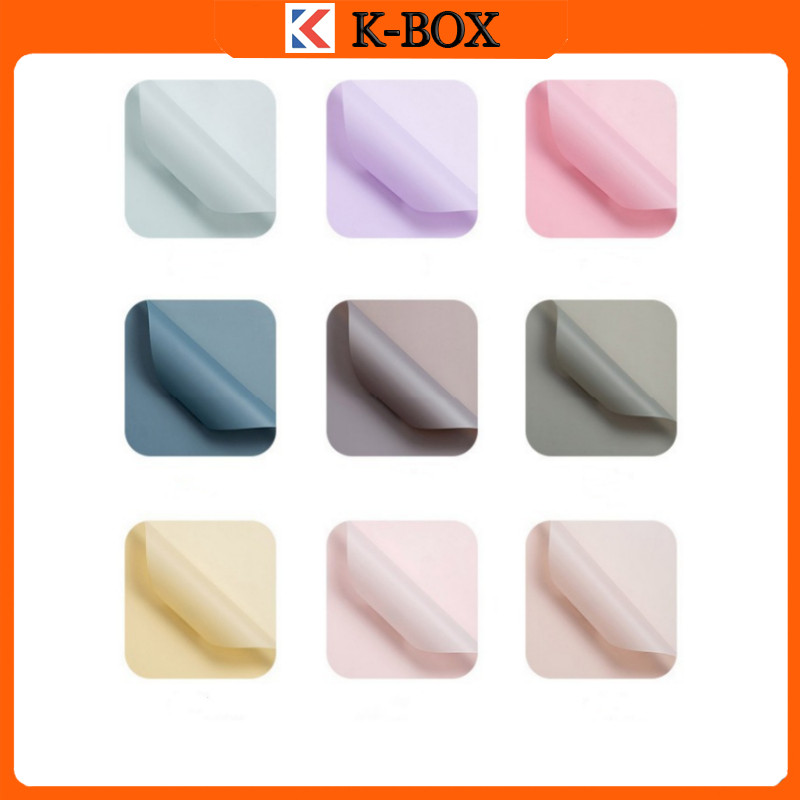 กระดาษห่อช่อดอกไม้เกาหลีกันน้ำ กระดาษแพ็คเกจพรีเมียมสไตล์โคเรีย สำหรับงานแฮนด์เมดและตกแต่ง - รูปที่ 2