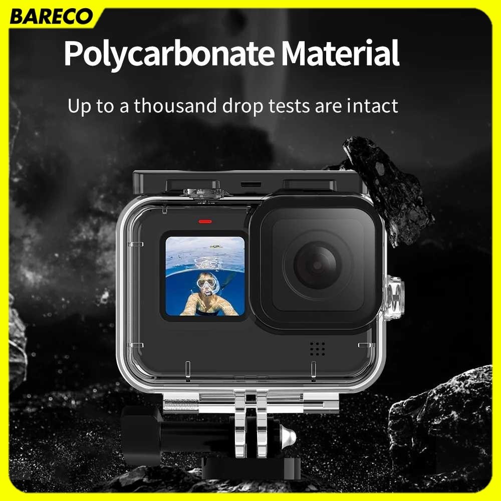 TELESIN เคสกันน้ําใต้น้ํา 45M สําหรับ GoPro Hero 12/11/10/9 - GP-WTP-901