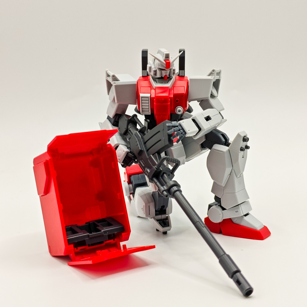Cool KK รุ่น Red Land Gundam HG ประกอบรุ่น KFC การจับคู่สี Takeaway กระเป๋าเป้สะพายหลังทารกแรกเกิด L