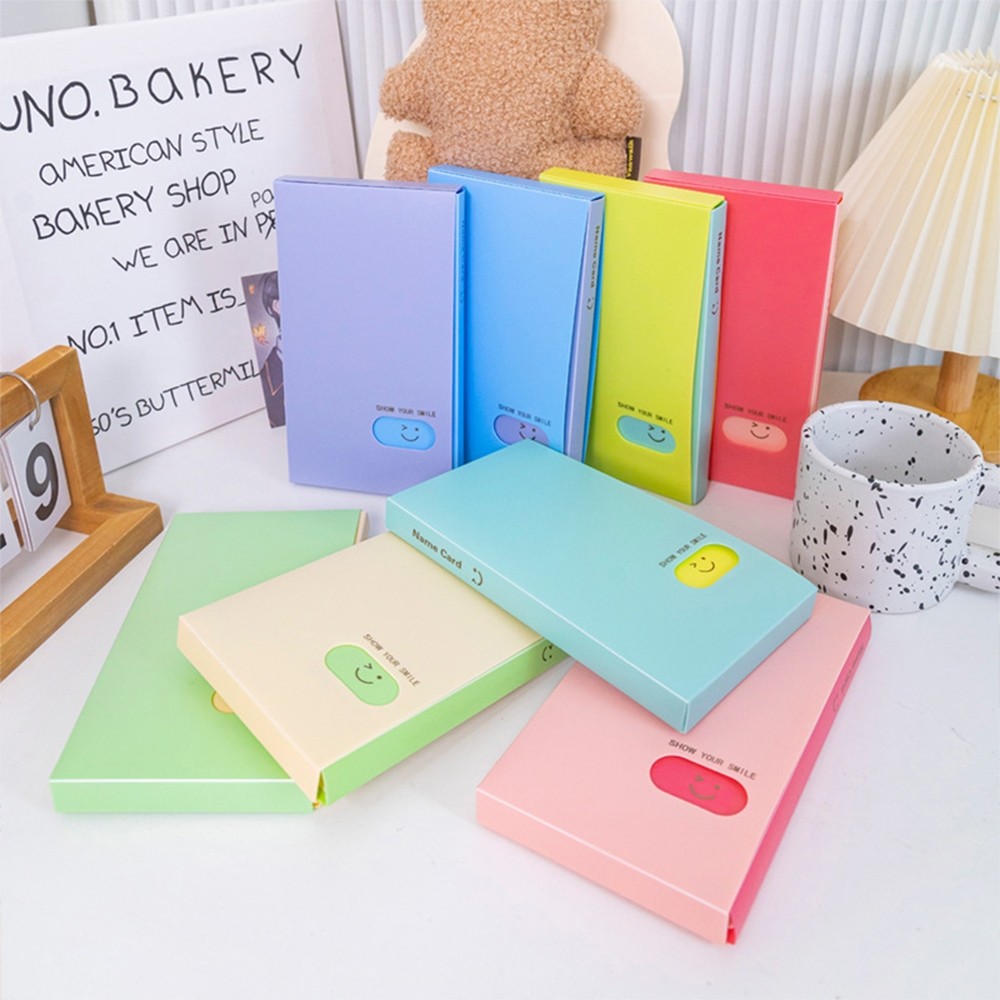 WEISON - อัลบั้มรูปสล็อต 120 ใบ H931 ธุรกิจการ์ด PLACE PHOTO ALBUM CARD HOLDER COLLECTION LOMO COLOR